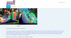 Desktop Screenshot of charlestonwaterslides.com